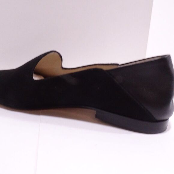 Theory  Slide Suede leather Loafer Slide Flats Size 37 NIB $495 - Picture 3 of 6